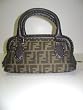 Fendi Handbags Small Zucca Boston 8BN122 - JQ9 Fendi Handbags Small Zucca Boston 8BN122 - JQ9