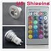 3W Remote Control GU10 16 Color RGB LED Bulb Light 85-265V Spotlight + Battery cool light bulb for Home Xmas Decoration