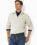 Polo Ralph Lauren Sweater, Half Zip Mock Neck