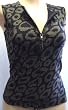 Mosquitohead Women's LEOPARD PRINT SLEEVELESS ZIPPER VEST