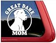 Great Dane Mom ~ Great Dane Vinyl Window Auto Decal Sticker