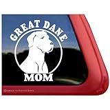 Great Dane Mom ~ Great Dane Vinyl Window Auto Decal Sticker
