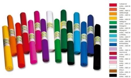 Staufen Niflamo Krepppapier Dekorationsrolle, 1 Rolle, 50cm x 10m, primel by Staufen