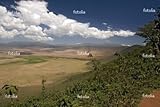 IMAGE OF Wallmonkeys Peel and Stick Wall Decals - Africa Landscape 011 Ngorongoro - 60