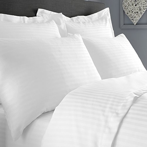 Satin Stripe Percale Oxford Pillowcase