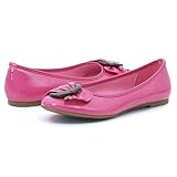 Bamboo Santa03 Flats 7 Fuchsia (Pink)
