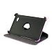 Evecase Purple Multi View Rotating Stand Protector Cover Case for Samsung Galaxy Tab 7.0 Plus P6200 Android Touchscreen Tablet
