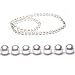 AugustinaJewelry Single Strand 18 Inch 6.5-7mm White Freshwater Cultured Pearl Necklace