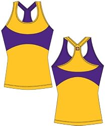 LSU - Yoga Tank