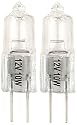 Moonrays 95517 10-Watt Halogen Bi-pin Replacements, 2 Pack
