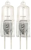 Moonrays 95517 10-Watt Halogen Bi-pin Replacements, 2 Pack