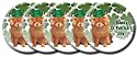 Chow Chow Set of 5 St Patrick's Day Pin Badges Buttons