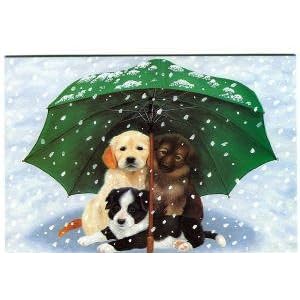Border Collie Christmas Cards