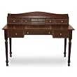 Colton Computer Desk in Espresso Finish By Leda Home Furnishing