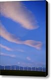 Wind Turbines, Pincher Creek, Alberta Canvas Print / Canvas Art - Artist Mike Grandmailson