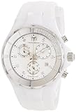TechnoMarine Unisex 110031 Cruise Ceramic Chronograph White Dial Watch