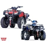 98-01 YAMAHA GRIZZLY600: WARN WINCH MOUNTING SYSTEM (BLACK) by Warn