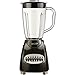 Brentwood Appliances JB-220B 12-Speed Blender with Plastic Jar (Black), Apple