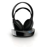 Philips SHD8600 Digitaler HiFi-Funkkopfh�rer (flexibler B�gel, CD Qualit�t mit digitaler 2,4 GHz �bertragung, rauschfrei) schwarzvon "Philips"