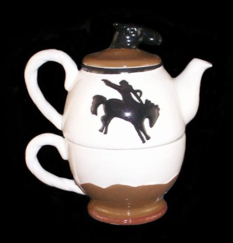 Tea Pot Cowboy Western Decor Tea Pot Cowboy Western Decor