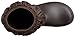 crocs Women's Winter Puff Boot Wom Snow Boot, Espresso/Espresso, 8 M US