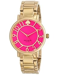 kate spade new york Womens 1YRU0389 "Gramercy" Gold-Tone Bracelet Watch