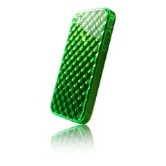 PULSARplus Silikon H�lle Case f�r iPhone 4 / 4G / 4S / 4GS TPU Tasche iPhone4 iPhone4S in smaragd gr�n