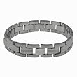 High Polished Finish Tungsten Linked Bracelet