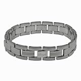 High Polished Finish Tungsten Linked Bracelet