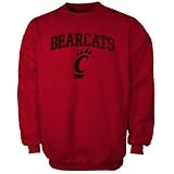 NCAA Cincinnati Bearcats Red Universal Logo Crew Sweatshirt