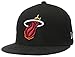 NBA Miami Heat Hardwood Classics Basic Black 59Fifty Cap