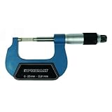 Eigenschaften Kayser GmbH (FO)  / PROMAT 851307 Nutenbügelmessschraube 25-50mm Spindel-D.6,5mm PROMAT Ablesung 0,01mm