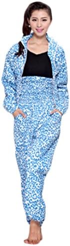 Weight-loss Suits for Women Slimming Sweat Suit Sanua Clothes Style1 (Blue, XL)