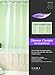 Eforgift Eco-Friendly 12 Gauge PVC Shower Curtains Mildew Resistant Waterproof ,Bathroom Curtain Liner, Stone Clear (72 Inch By 72 Inch)