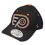 NHL LNH PHILADELPHIA FLYERS BLACK FLEX FIT XL HAT CAP