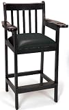 Imperial Wood Bar Stool - Spectator Chair Black