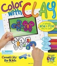 Childrens Toyshop  Toys : Color with Clay Picture Frame