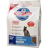 Hill's Science Diet Mature Adult Active Longevity Original Dry Cat Food - 8-Pound Bag