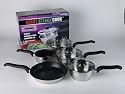 Ready Steady Cook Classic Cookware Set, Stainless Steel, 5 Piece