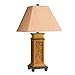 Kichler Lighting 70689 American Paisley 27.5-Inch Portable Table Lamp, Light Nutmeg Hard Back Shade