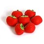 Set of 7 Apples Soft Felt Play Food Pretend Toy