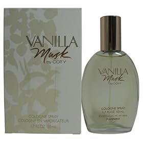 Vanilla Musk By Coty For Women. Cologne Spray 1.7 Oz.