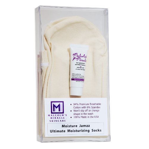 Malcolm's Miracle Natural Color Ultimate Moisturizing Socks