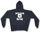 Welcome To New York SUBWAY GROPE Logo Men's Hoodie Sweat Shirt Small thru 4XL
