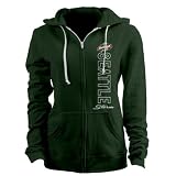 Burnout Fleece Full Zip Hooded Sweatshirt
