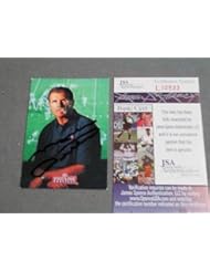 Collectibles: Mike Ditka Signed 1992 Proline Profiles Card #495 COA Bears - JSA Certified - NFL Autographed Football Cards - Sports Memorabilia