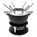 Swissmar 10-pc. Noirmont Meat Fondue Set - Matte Black