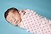 PREMIUM SOFT FOUR PACK MUSLIN SWADDLE BLANKETS - 4 Baby Girl Receiving Blankets - Large 47x47 Swaddling Blanket - Cotton Baby Swaddle Wrap For Girls - 100% Soft Cotton Pink Baby Blanket Set