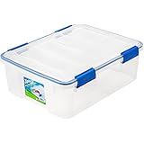 Ziploc WeatherShield Storage Box Set, Small, 4-Piece Set