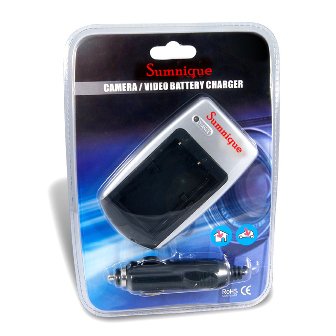 Sumnique Battery Charger Kit For Casio NP-20
